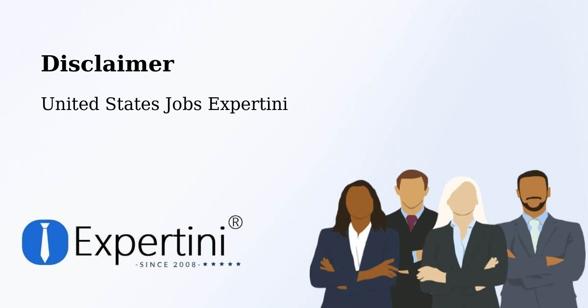 Disclaimer – Holliston - United States Jobs Expertini